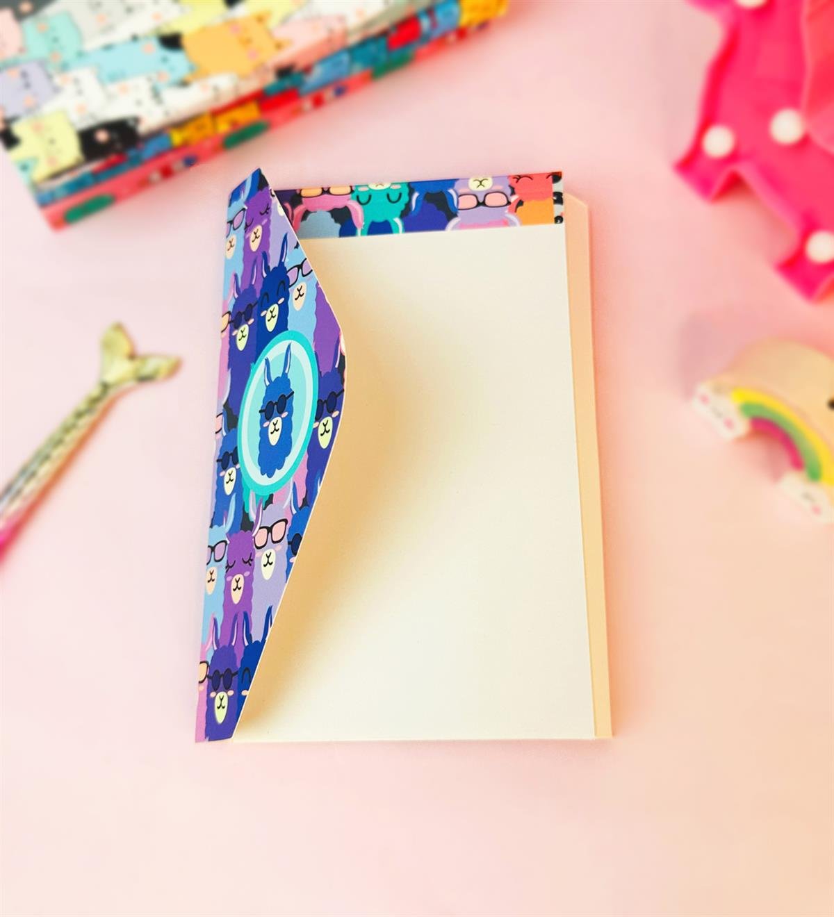 Lama Tasarımlı Zarf DefftergiftmodaBAM-1020-9