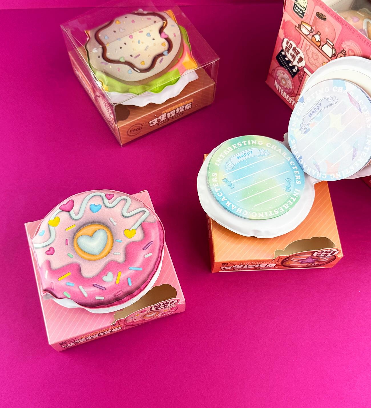 Hamburger & Donat Tasarımlı DeftergiftmodaBM-1563