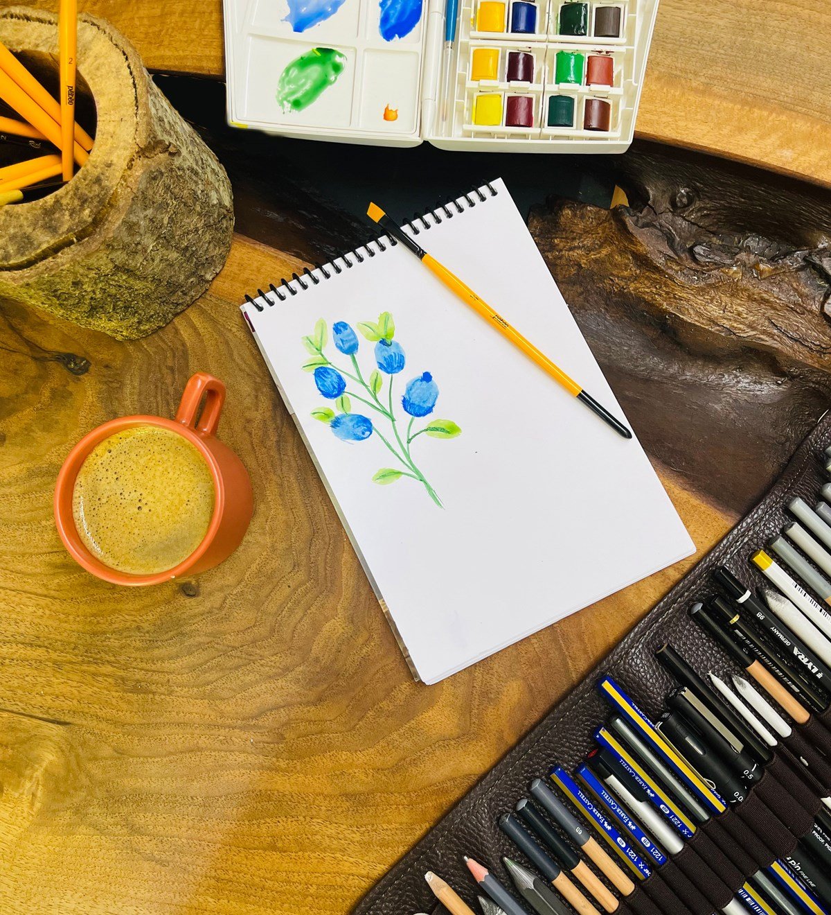 A5 Skecth Book - Eskiz Defteri - Spiralli Tutuş / Grenli Sert Tasarım KapakgiftmodaGmd100285-Kaplumbağa