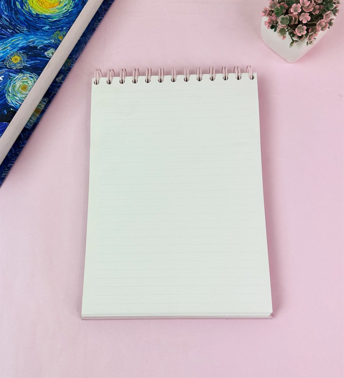 Halledicem Ama Hangi Birini Tasarımlı Üstten Spiralli DeftergiftmodaGmd100653