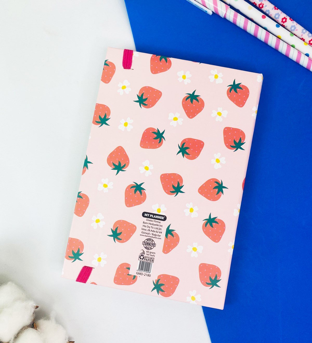 Believe In Your Dreams Tasarımlı Lastikli DeftergiftmodaGmd100313