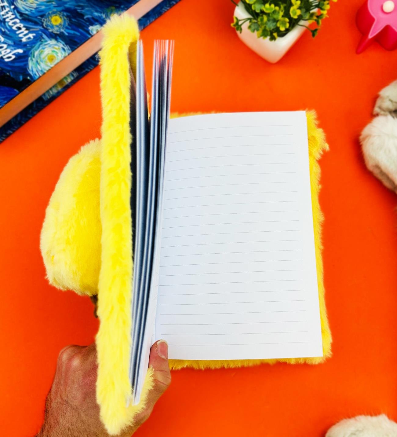 Sevimli Meyve Kabartmalı Peluş DeftergiftmodaBM-1079	