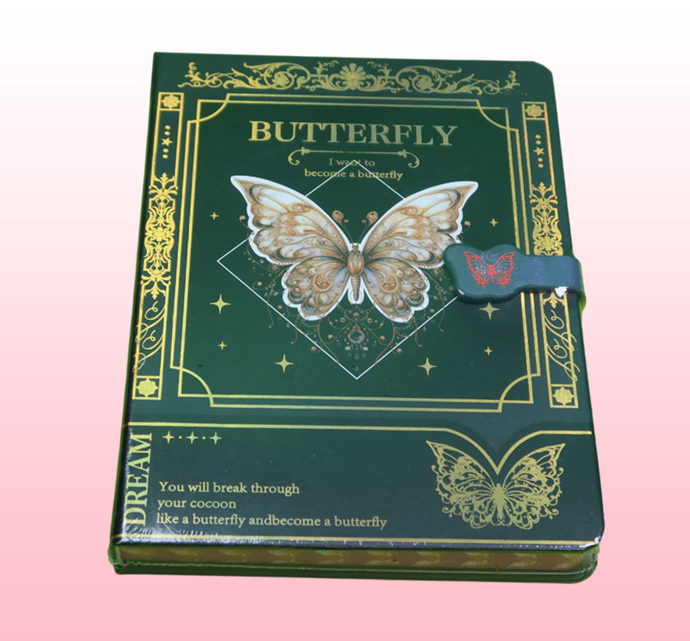 Hologram Kapaklı Kelebek Rüyası DeftergiftmodaBM-2179