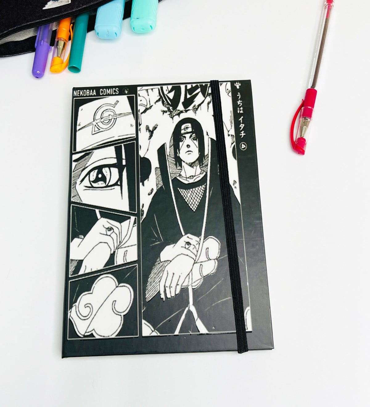 Nekobaa Comics Tasarımlı Lastikli DeftergiftmodaGmd100143