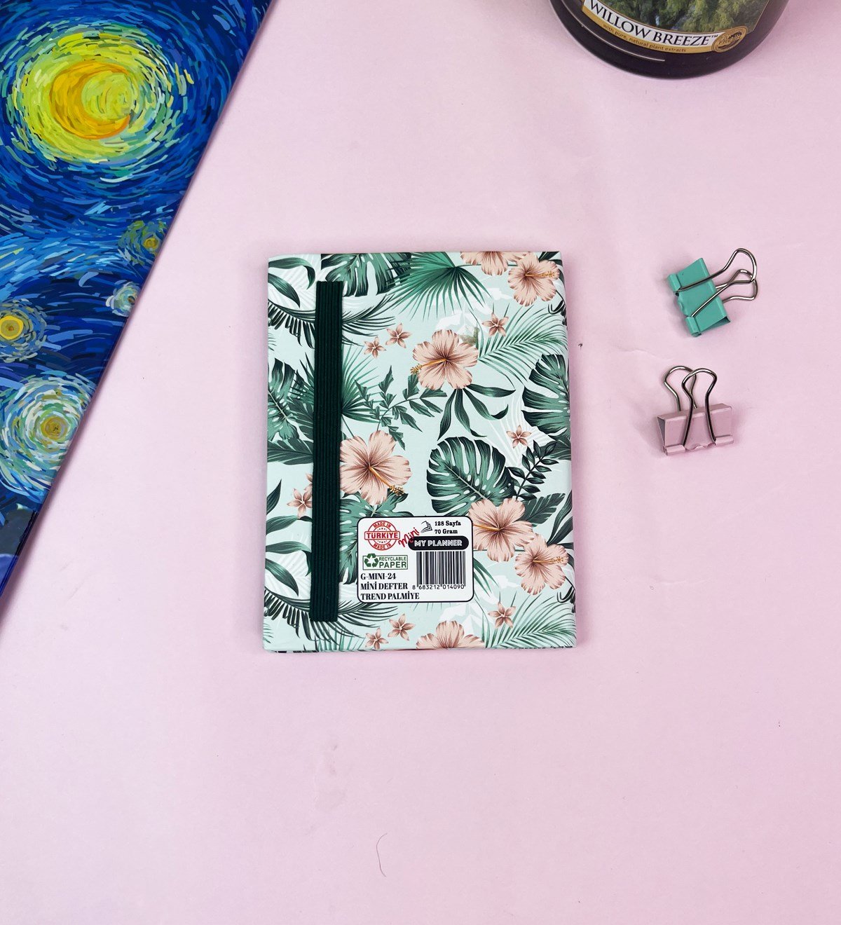 Follow Your Dreams Tasarımlı Sert Kapaklı Mini DeftergiftmodaGmd100518