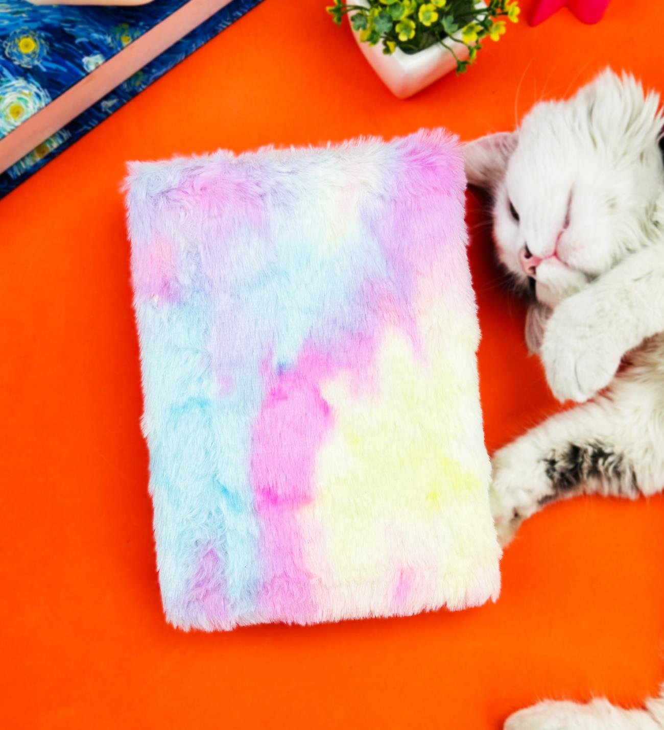 Sevimli Meyve Kabartmalı Peluş DeftergiftmodaBM-1079