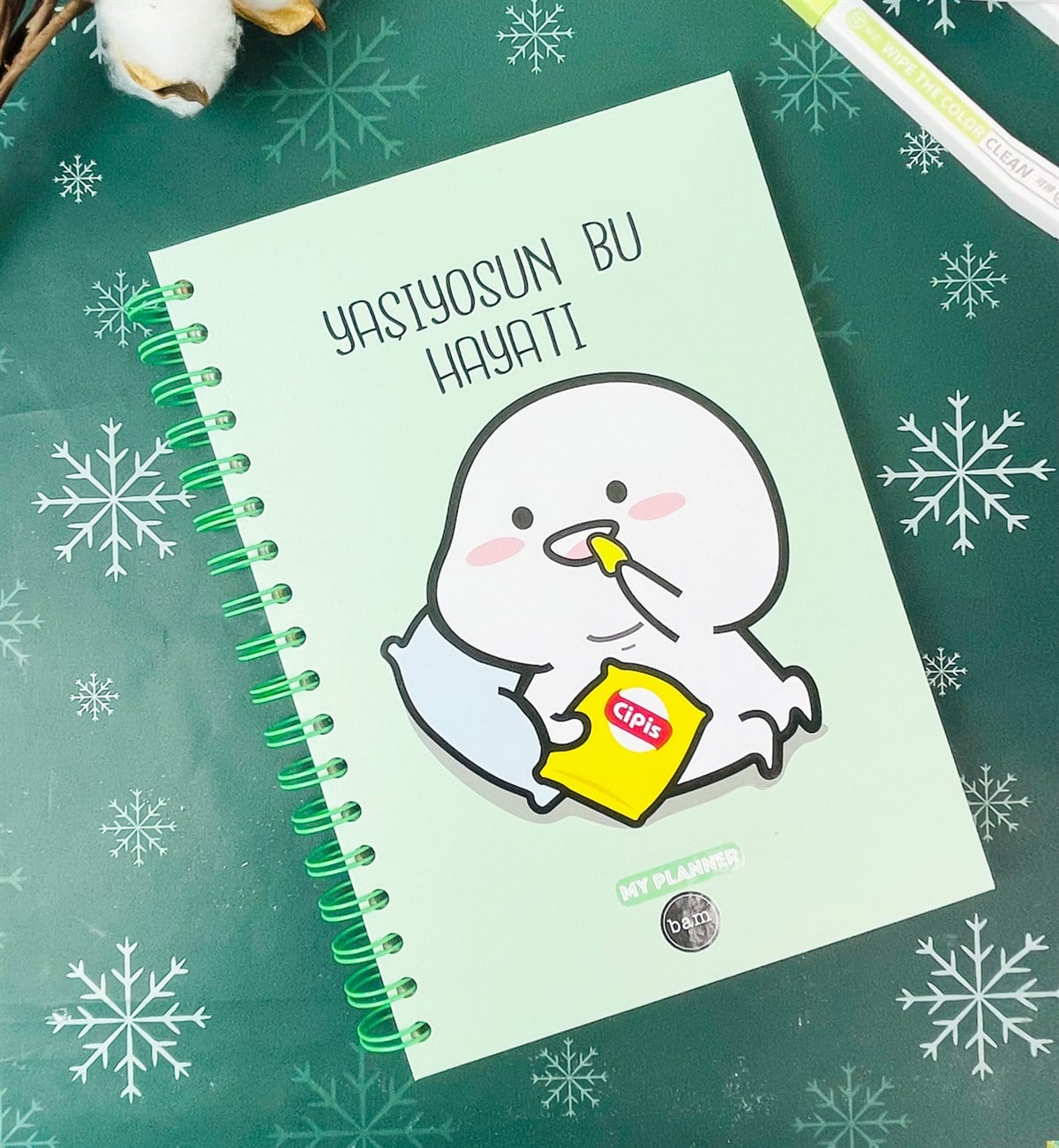 Yaşıyosun Bu Hayatı Tasarımlı Konuşan AjandagiftmodaGmd100129