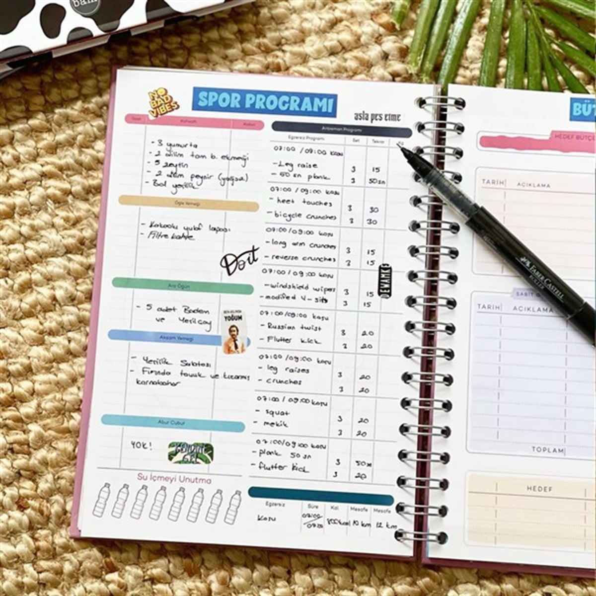 Kırmızı Noel Tasarımlı Konuşan AjandagiftmodaGmd100156