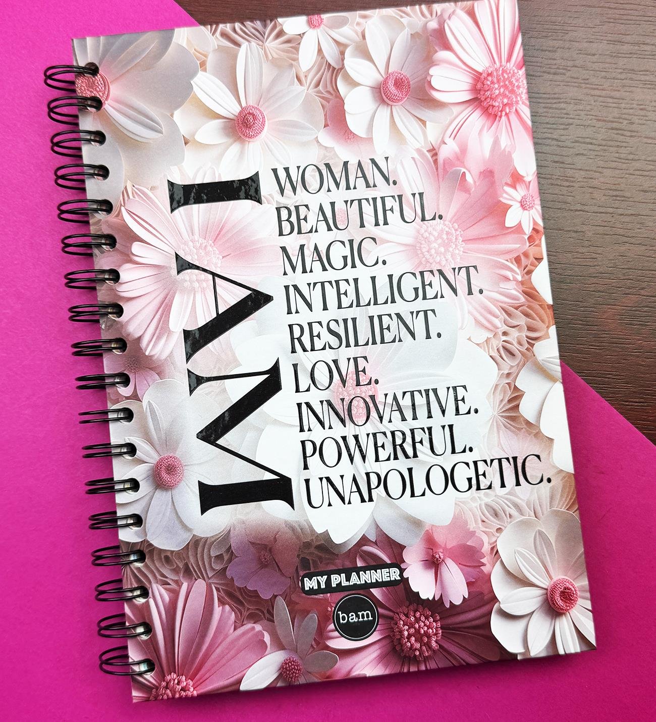 I Am Woman Tasarımlı Konuşan AjandagiftmodaBM-1599