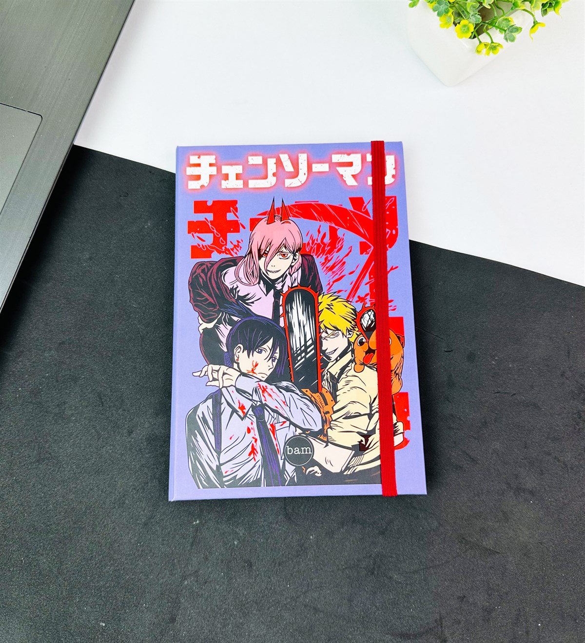 Team Chainsaw Tasarımlı Lastikli DeftergiftmodaGMD0001-13	