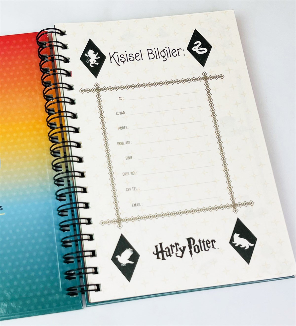 Harry Potter Lisanslı Süresiz Planner 02giftmodaGmd100602