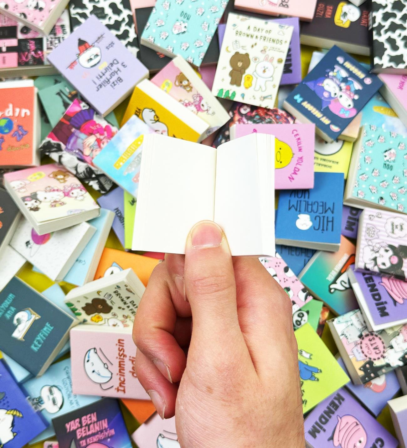 3'lü Minicik Defter 5x4 Cm 120 SayfagiftmodaBAM-1032