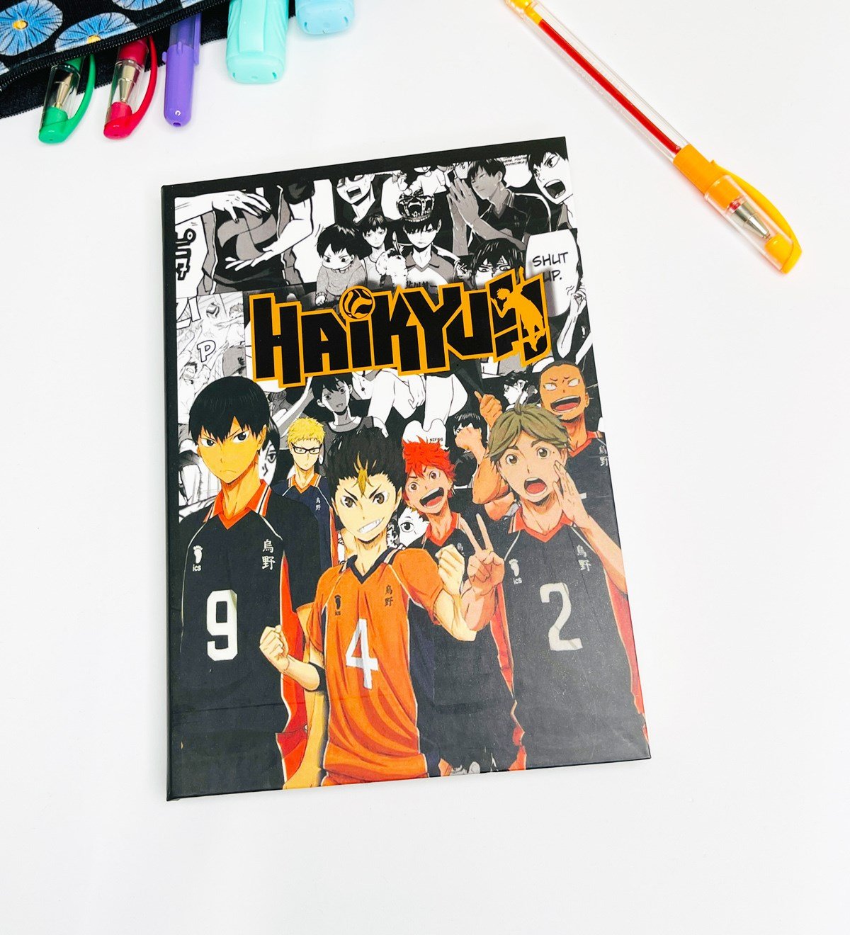 Haikyuu Tasarımlı Lastikli DeftergiftmodaGmd100141