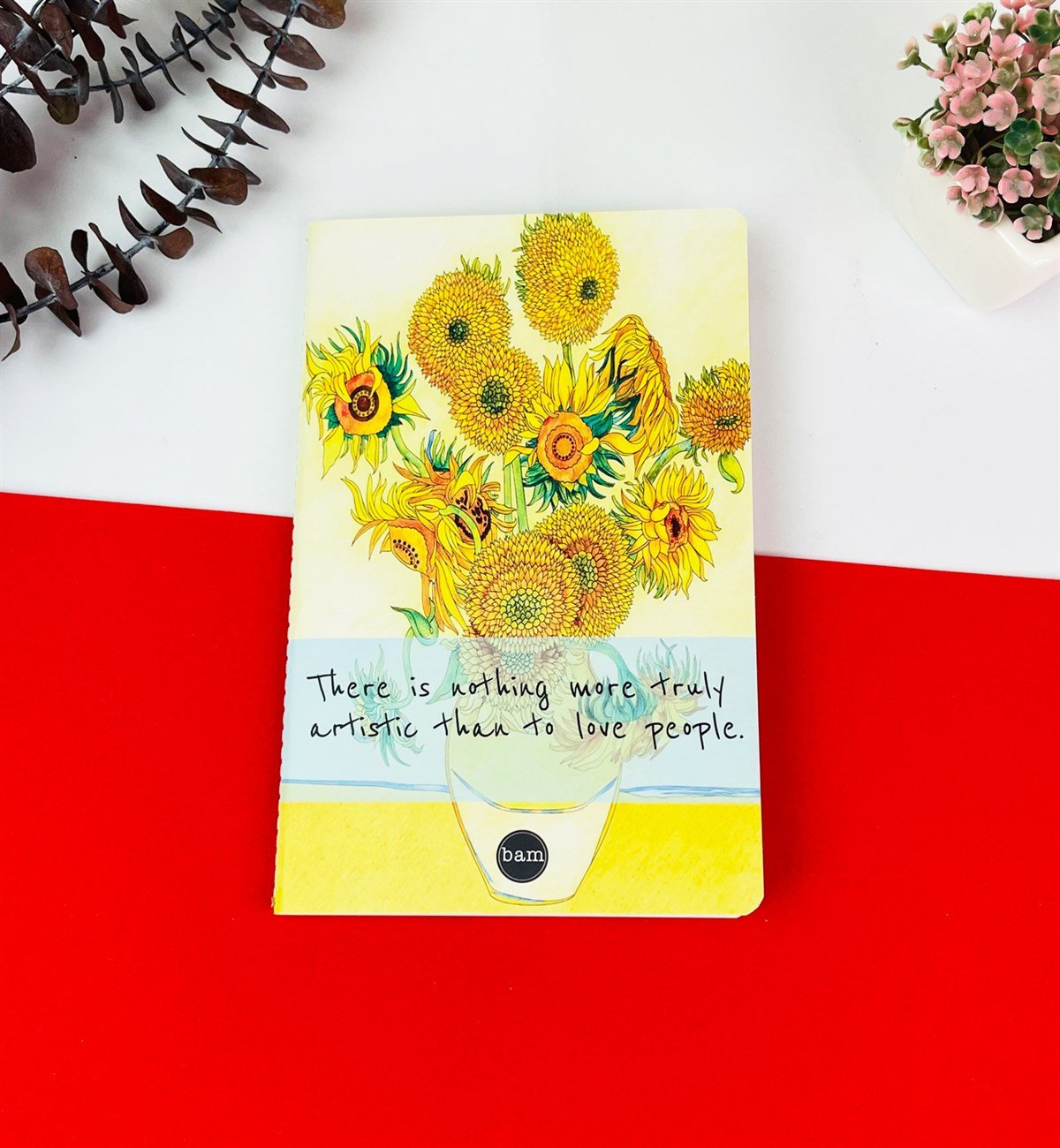 Van Gogh Serisi 4'lü Dikişli Defter SetigiftmodaGmd100205