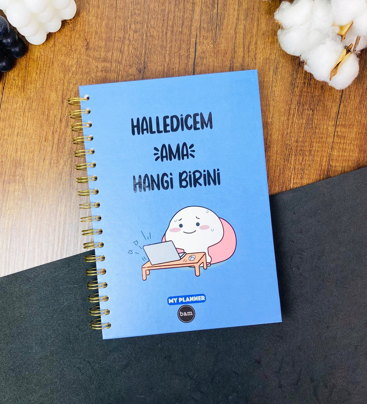 Halledicem Ama Hangi Birini Tasarımlı Konuşan AjandagiftmodaGmd100421