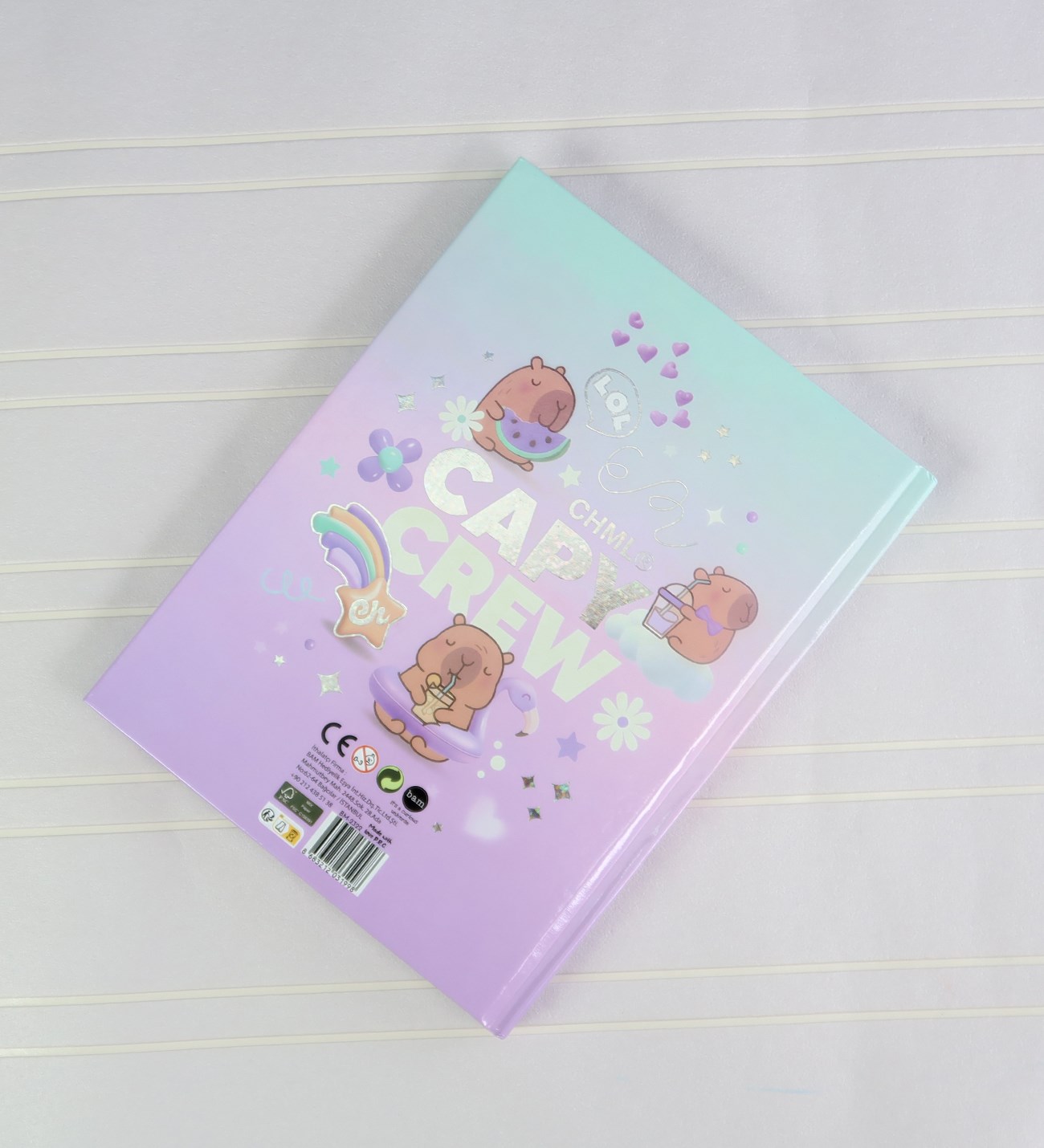 Pastel Renk Geçişli A5 Çizgili Defter BM-2322giftmodaBM-2322
