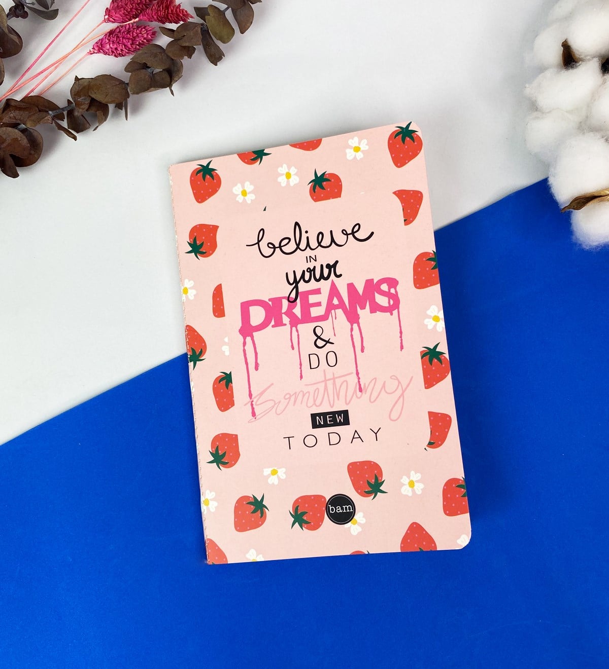 Believe In Your Dreams Tasarımlı Dikişli DeftergiftmodaGmd100342