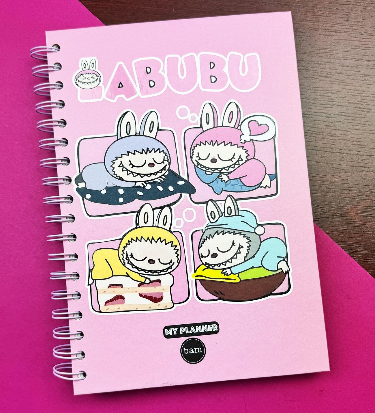 Labubu Tasarımlı Konuşan AjandagiftmodaBM-1593