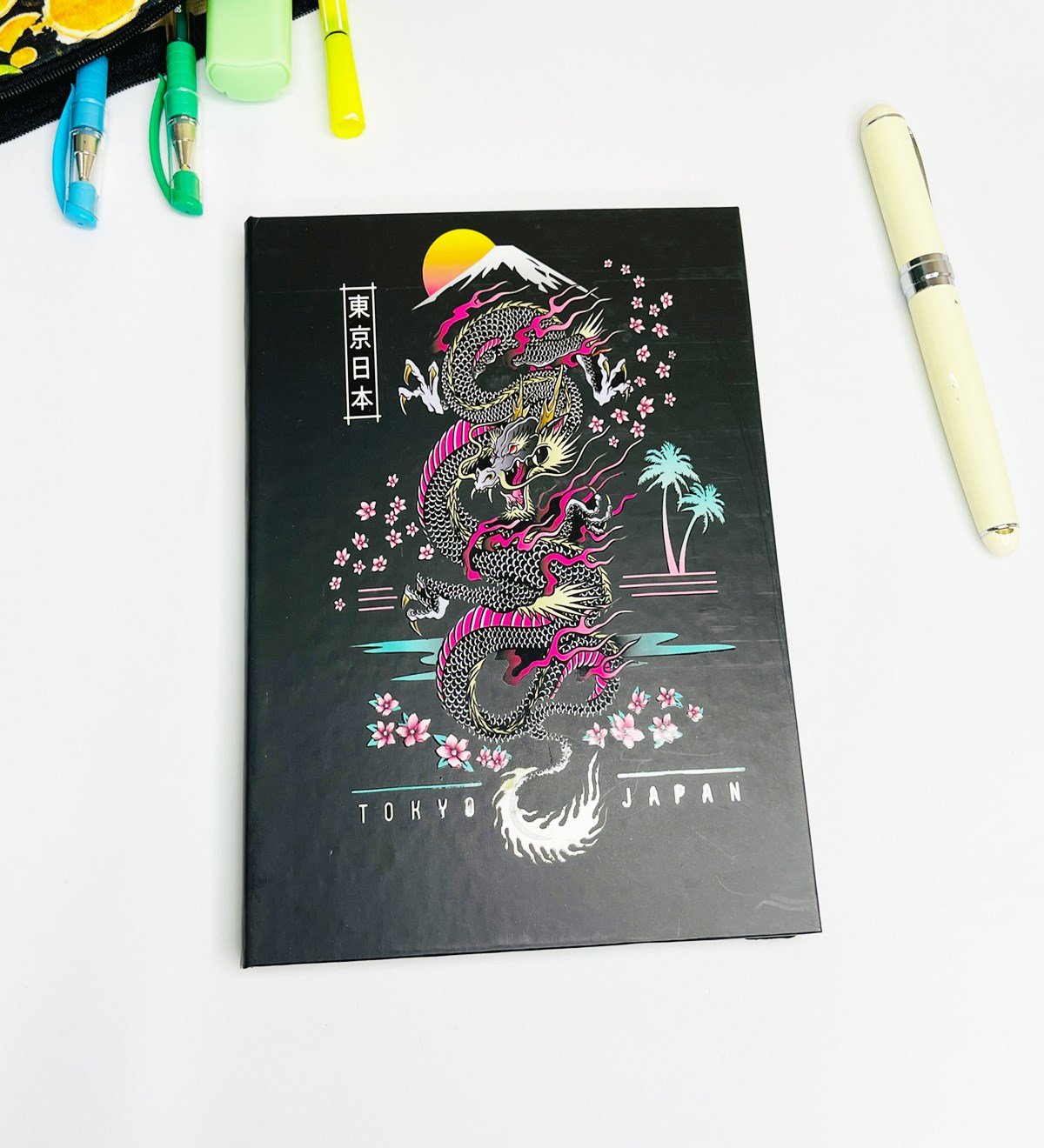 Dragon Tokyo Japan Tasarımlı Lastikli DeftergiftmodaGmd100138