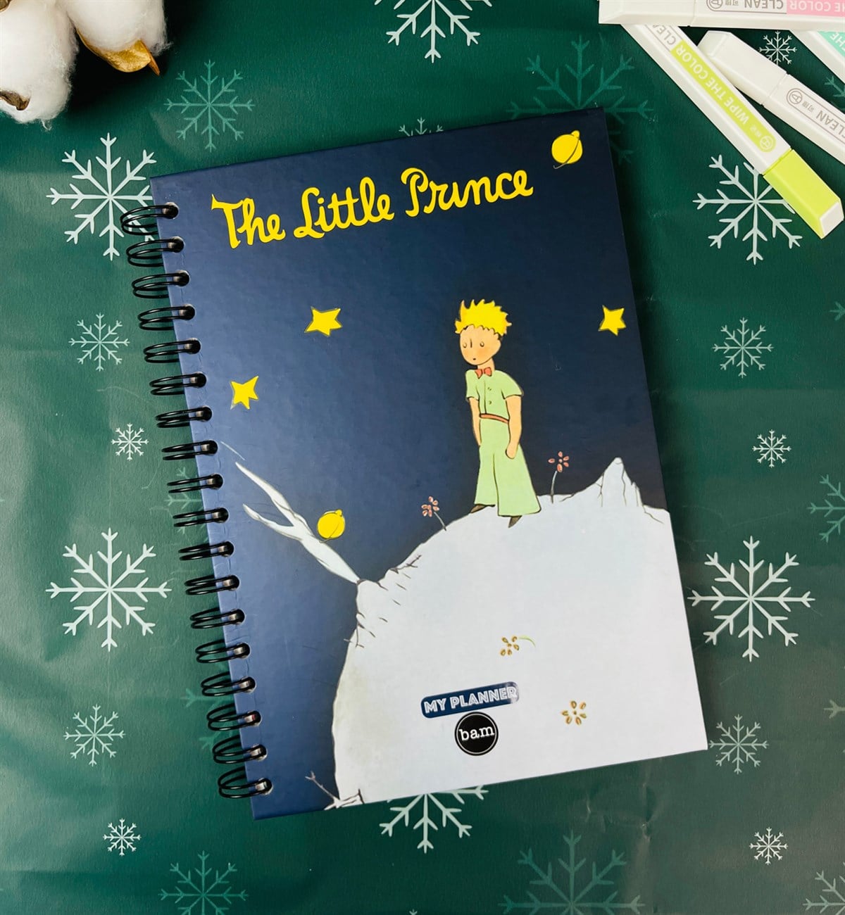 Küçük Prens Tasarımlı Konuşan AjandagiftmodaGmd100041