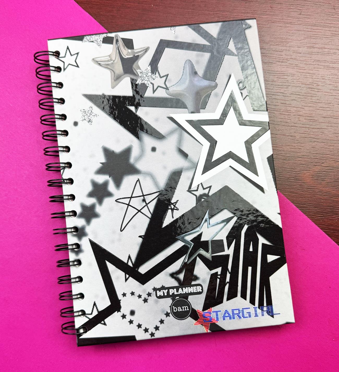 Star Girl Tasarımlı Konuşan AjandagiftmodaBM-1592