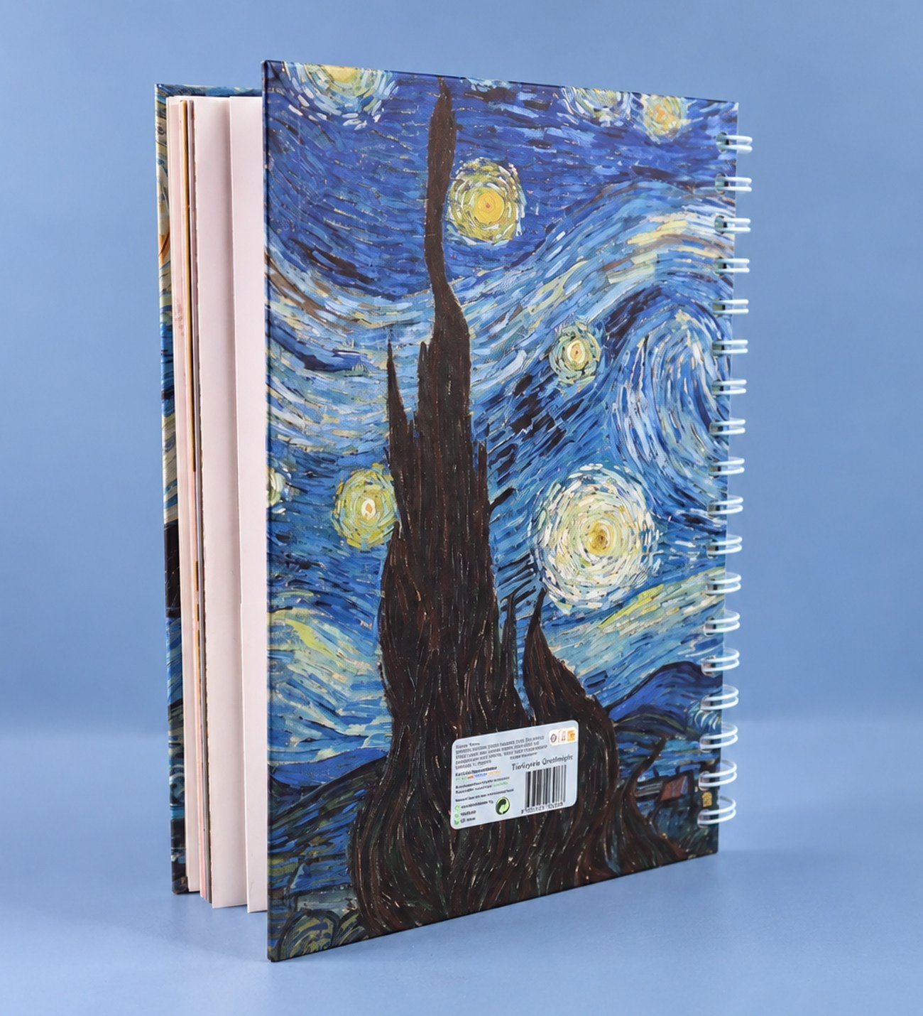 Van Gogh Yıldızlı Gece Konuşan AjandagiftmodaBAM-1321-9