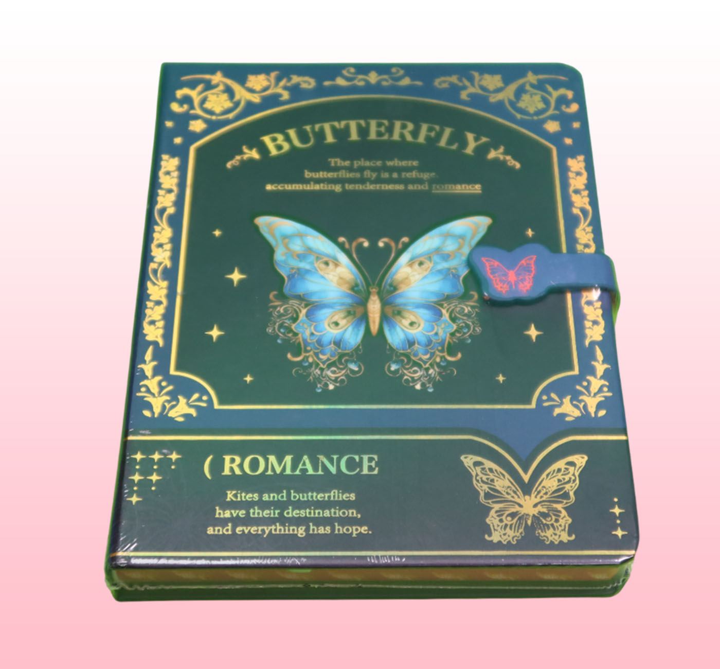Hologram Kapaklı Kelebek Rüyası DeftergiftmodaBM-2179