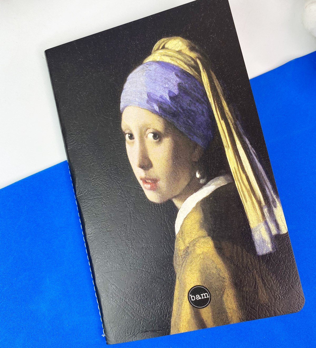 İnci Küpeli Kız Tasarımlı Dikişli DeftergiftmodaGmd100353