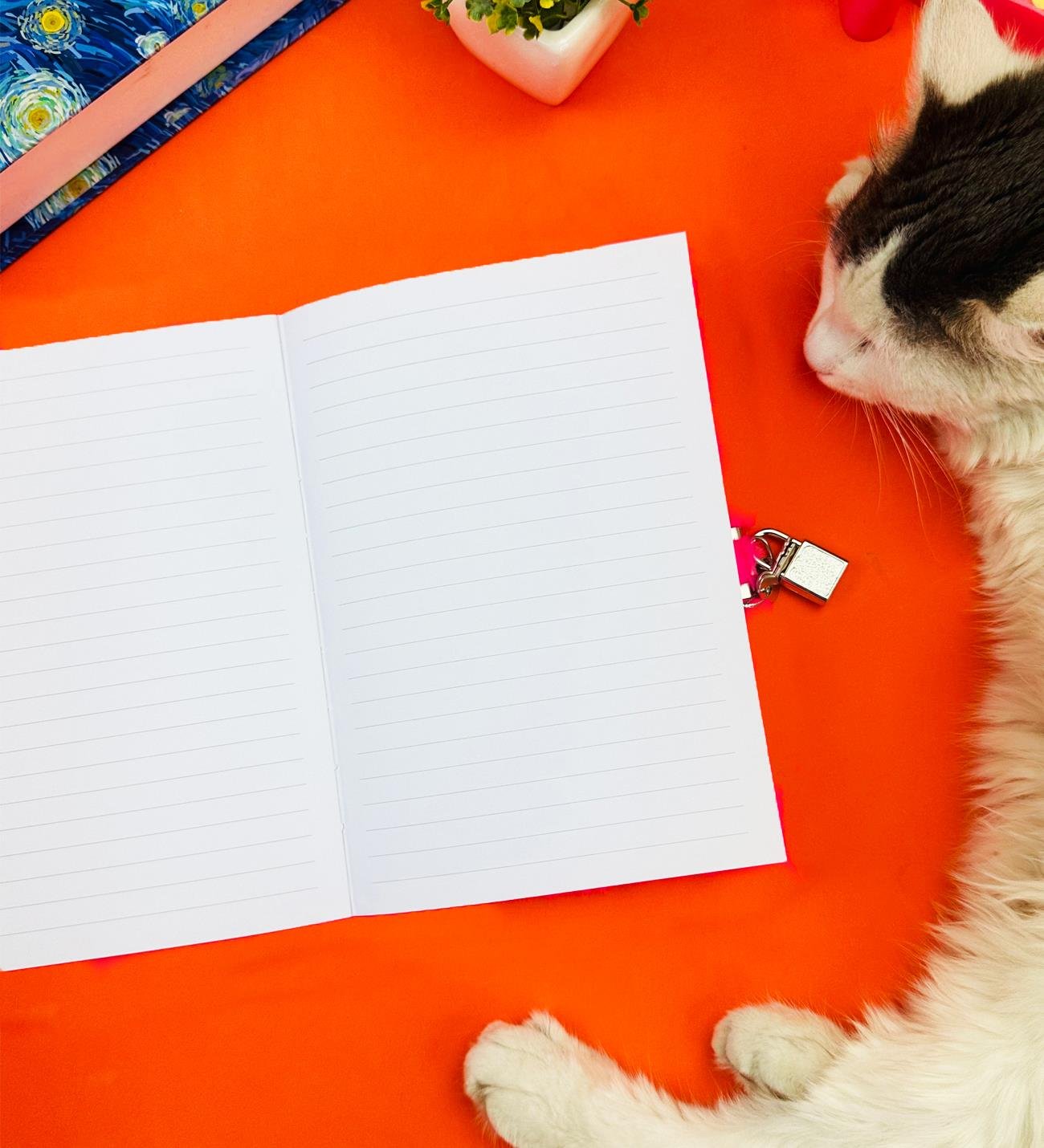 Sevimli Tavşan Tasarımlı Kilitli Peluş DeftergiftmodaBM-1056-1