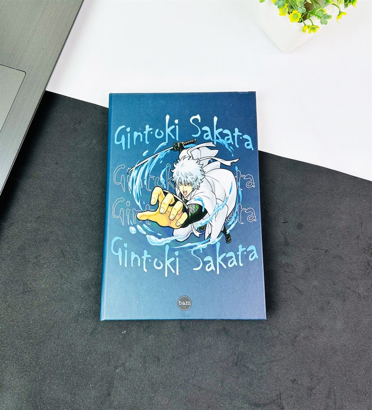 Gintoki Sakata Tasarımlı Lastikli DeftergiftmodaGMD0001-11	