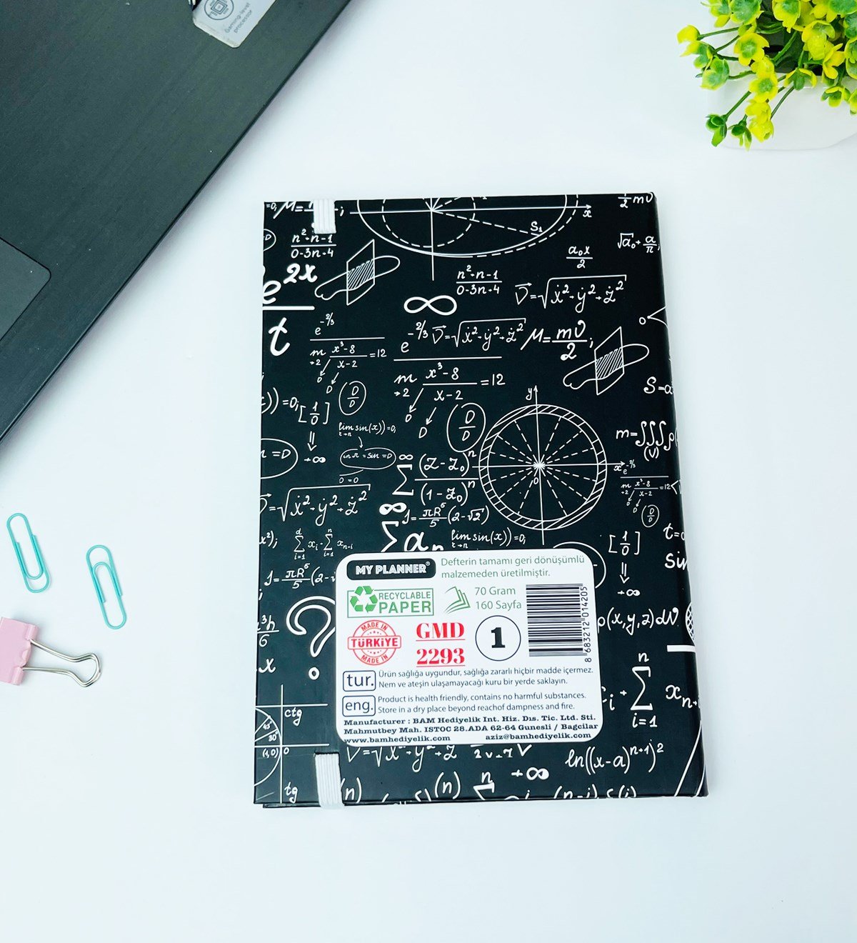 Yanlış Anlaşılan Dahiyim Tasarımlı Lastikli DeftergiftmodaGmd100450