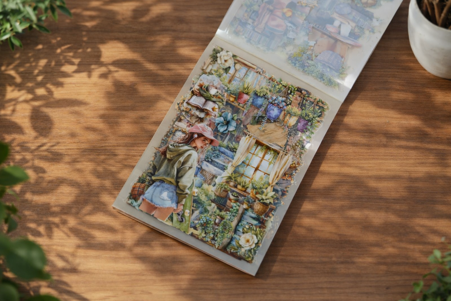 BAM 2334 20 Sayfa Plastik Retro Etiket Defteri x8giftmodaBM-2334