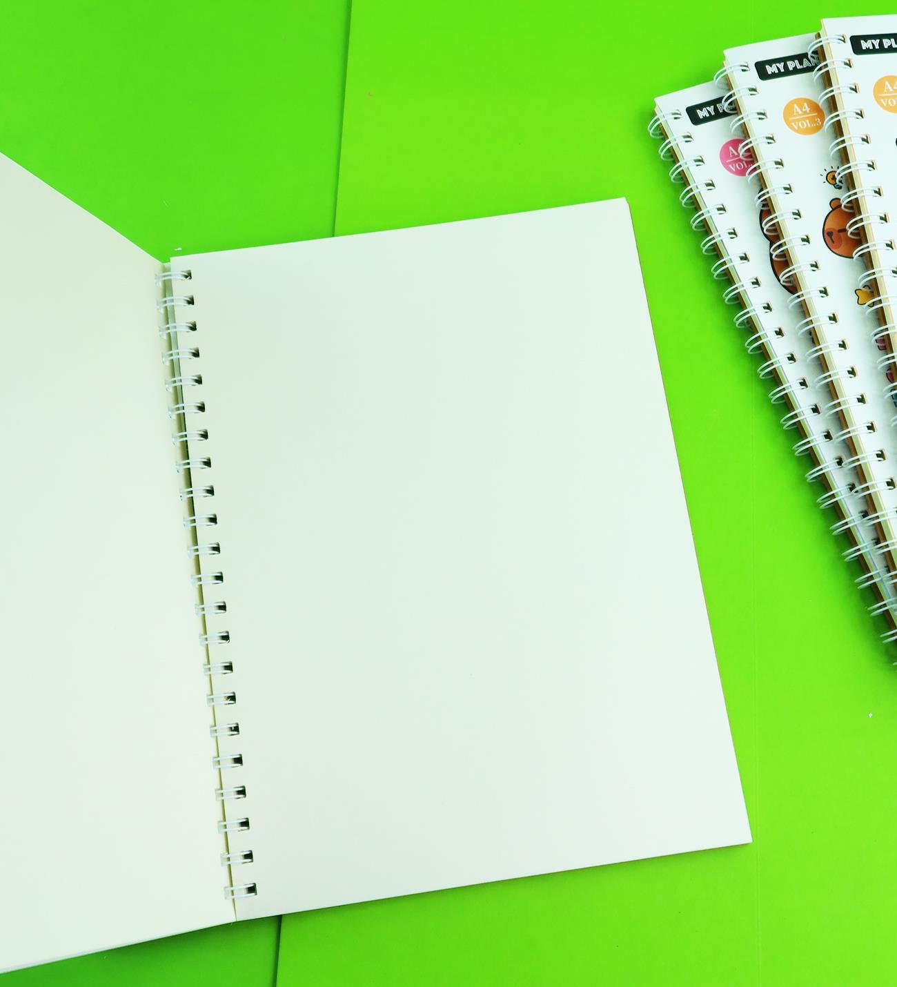 Capybara A4 Sketchbook – 45 Yaprak / 250 gr / Spiral CiltgiftmodaBM-1876