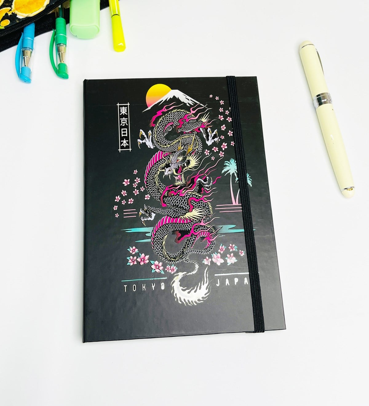 Dragon Tokyo Japan Tasarımlı Lastikli DeftergiftmodaGmd100138