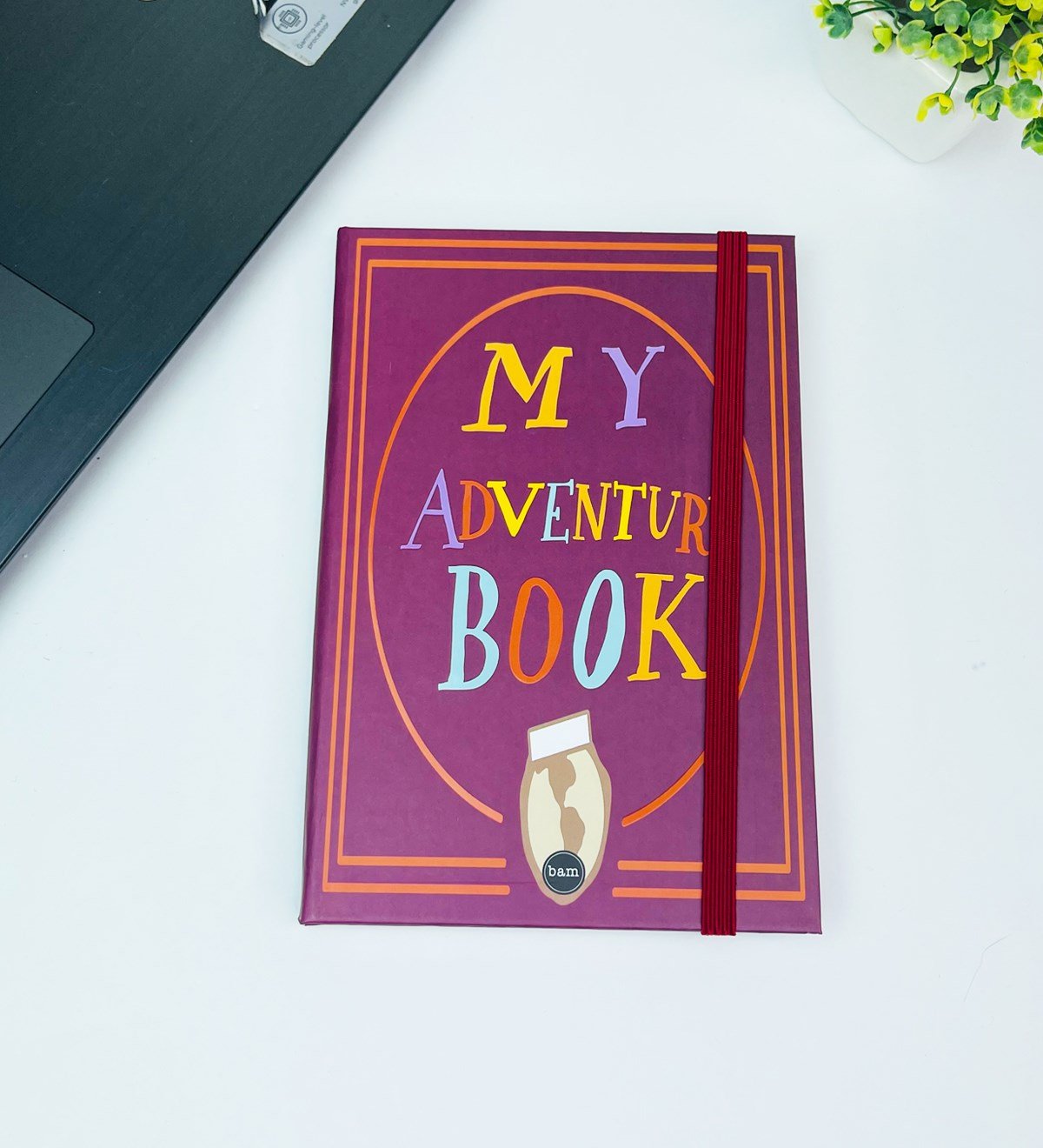 My Adcenture Book Tasarımlı Lastikli DeftergiftmodaGmd100462