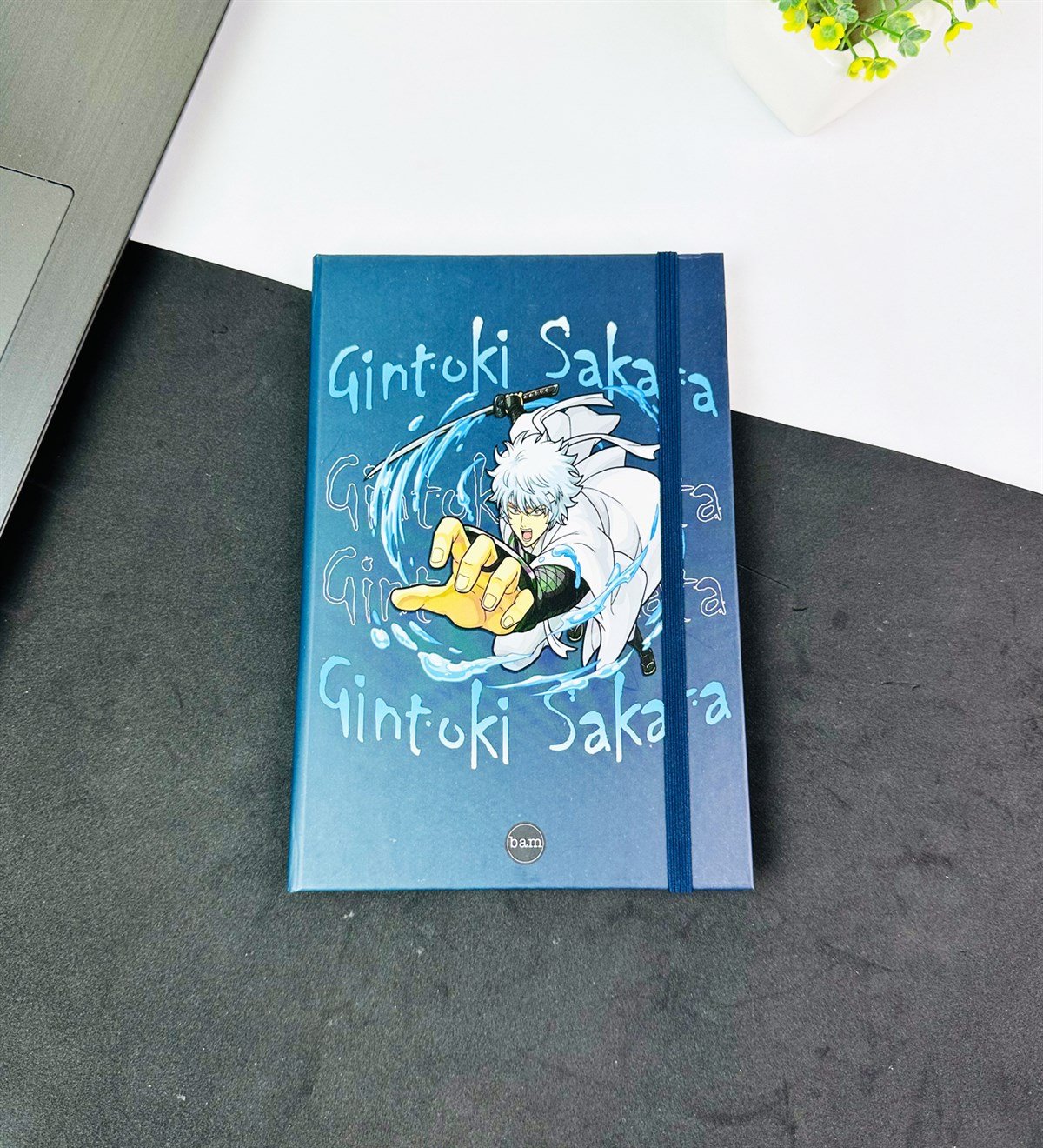 Gintoki Sakata Tasarımlı Lastikli DeftergiftmodaGMD0001-11	