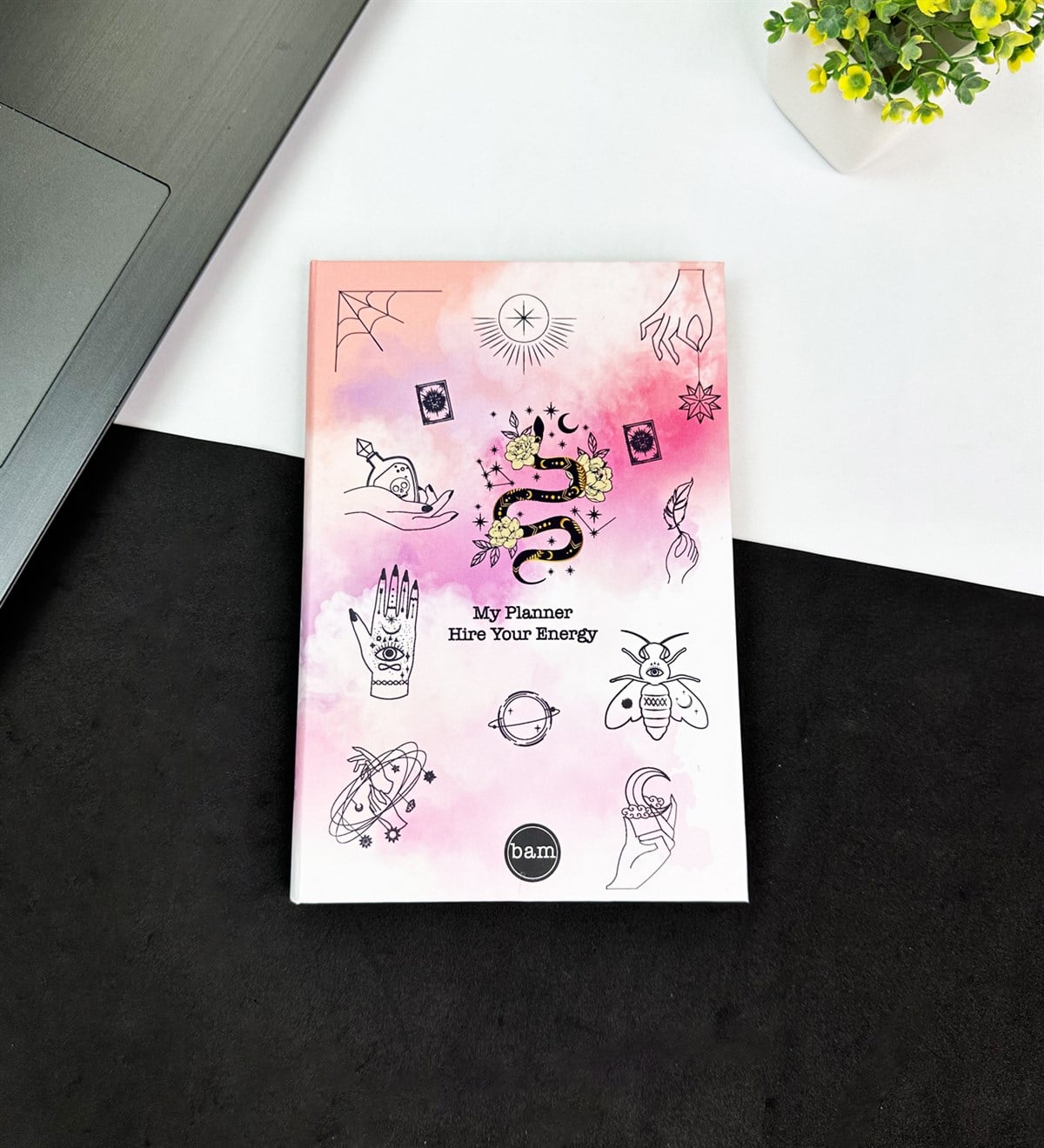 Tarot Energy Tasarımlı Lastikli DeftergiftmodaGmd100607