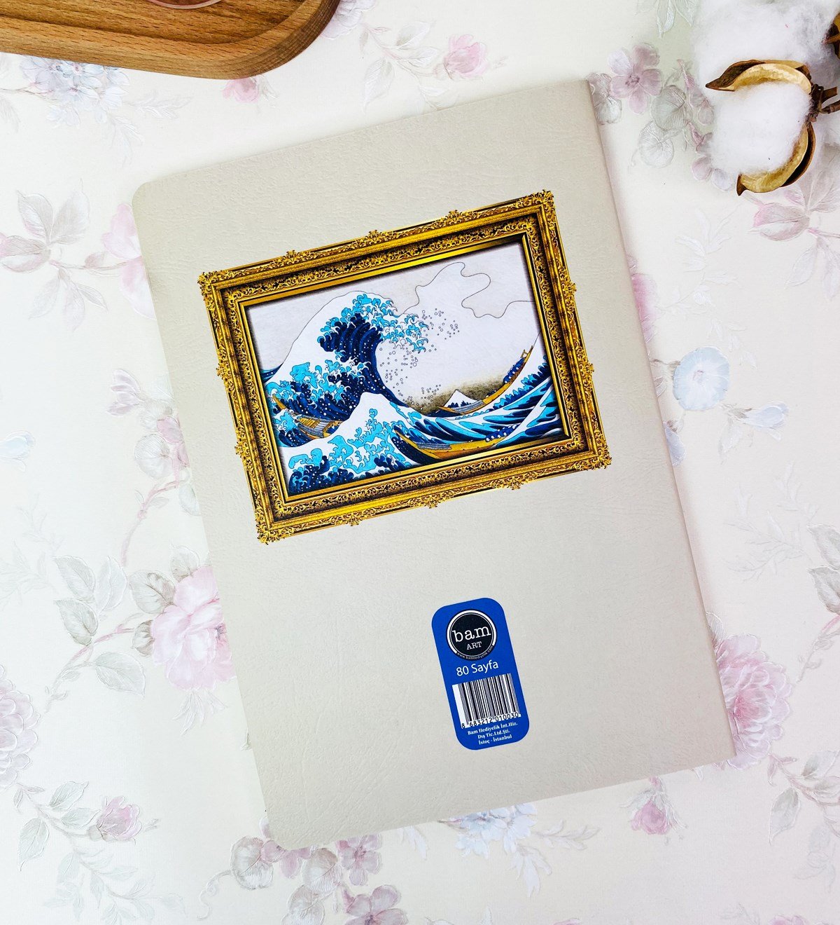 Kanagawa Büyük Dalga Tasarımlı Art DeftergiftmodaGmd100250