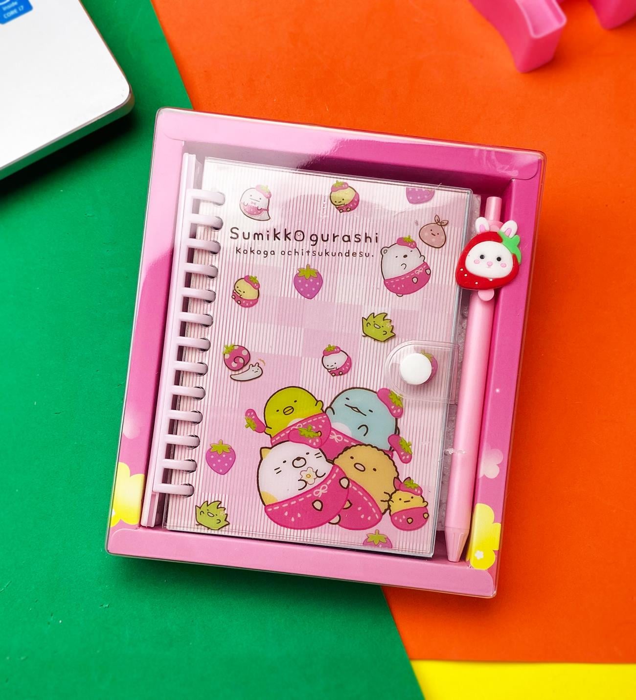 Sumikko Tasarımlı Günlük Defter Ve Kalem SetgiftmodaBM-1089