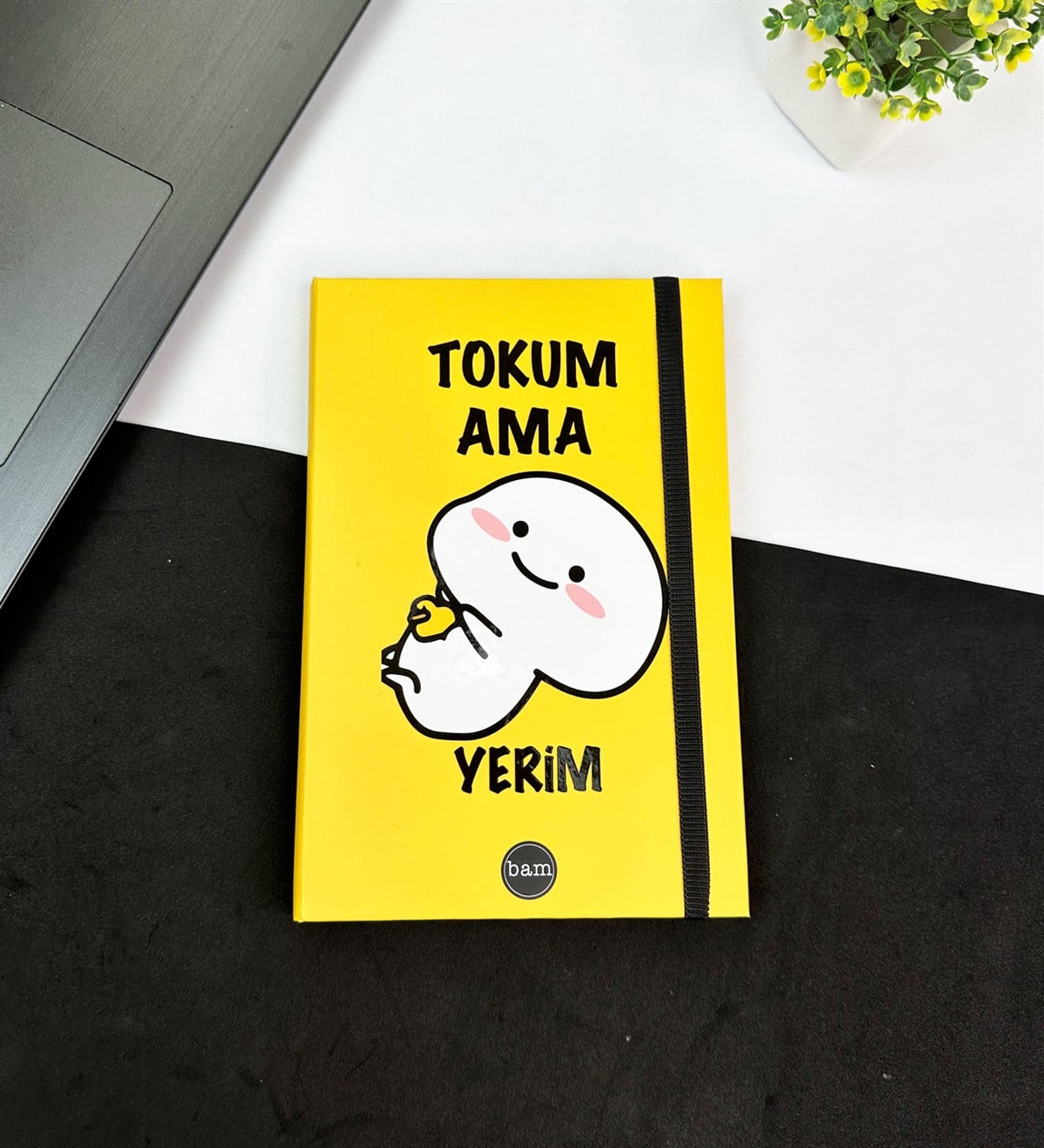 Tokum Ama Yerim Tasarımlı Lastikli DeftergiftmodaGmd100603-1