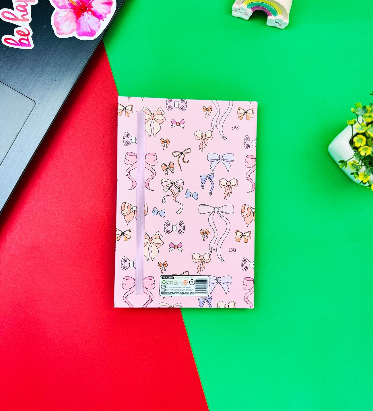 Fiyonk Tasarımlı Lastikli DeftergiftmodaBAM-1252