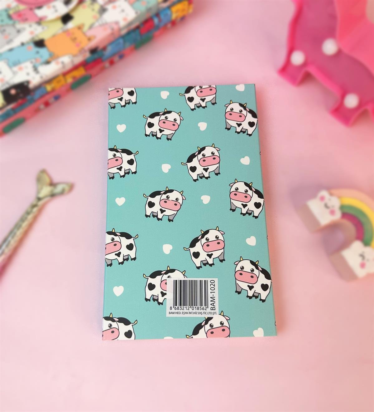 İnek Tasarımlı Zarf DefftergiftmodaBAM-1020-10