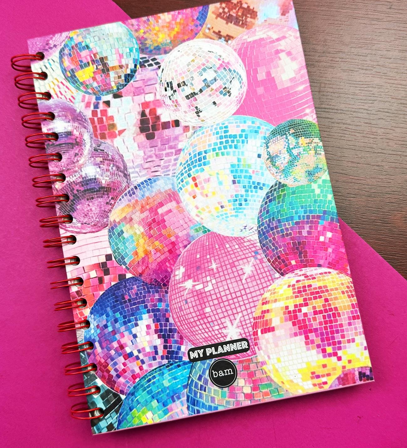 Disko Topu Tasarımlı Konuşan AjandagiftmodaBM-1595