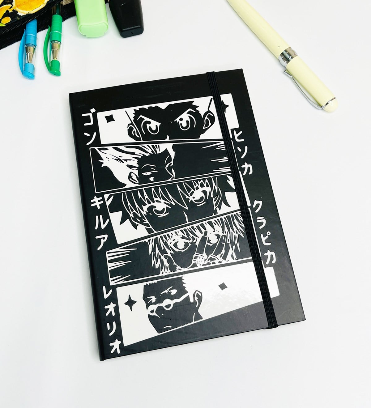 Hunter X Hunter Tasarımlı Lastikli DeftergiftmodaGmd100137