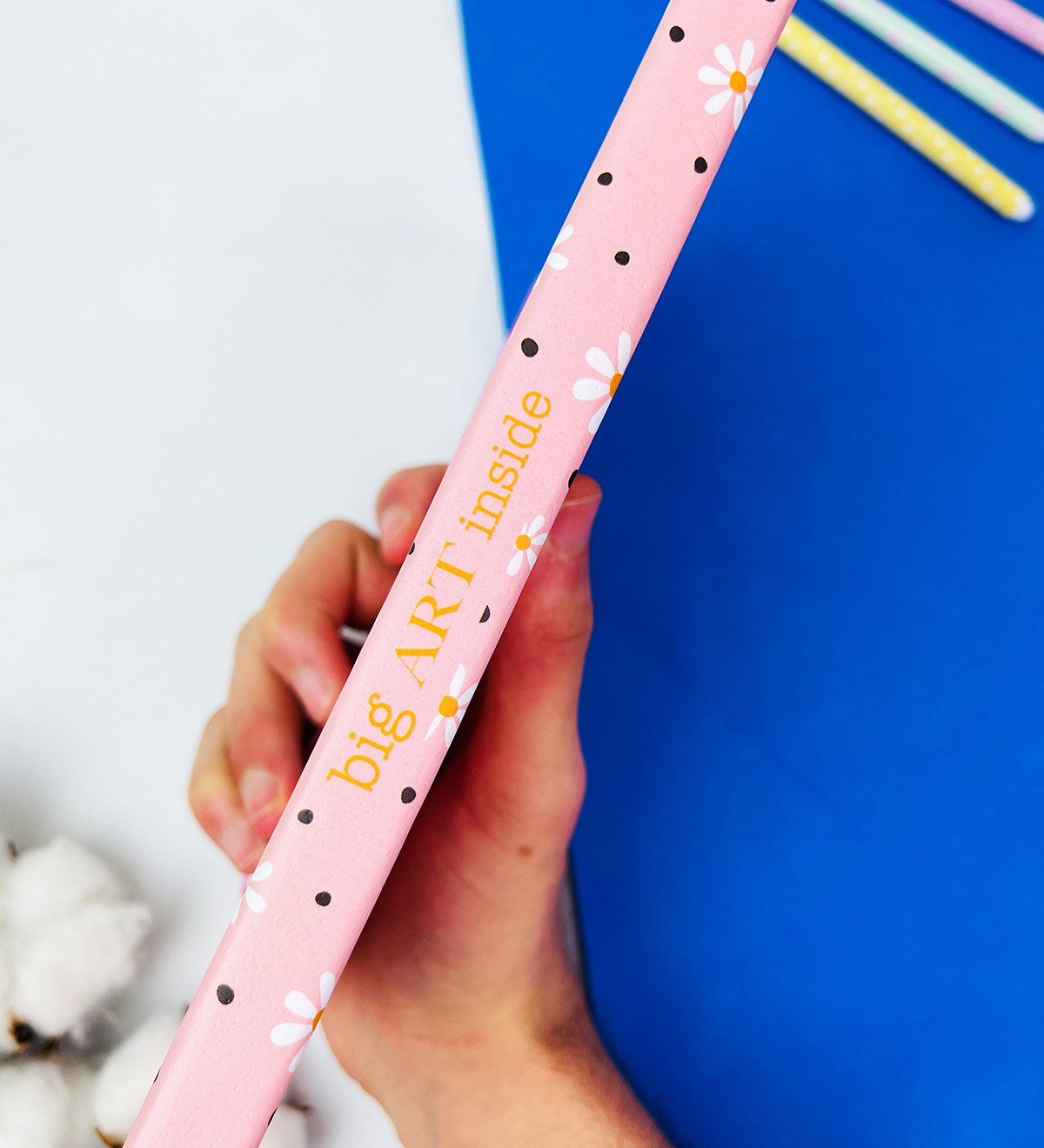 Papatya Tasarımlı Lastikli DeftergiftmodaGmd100073