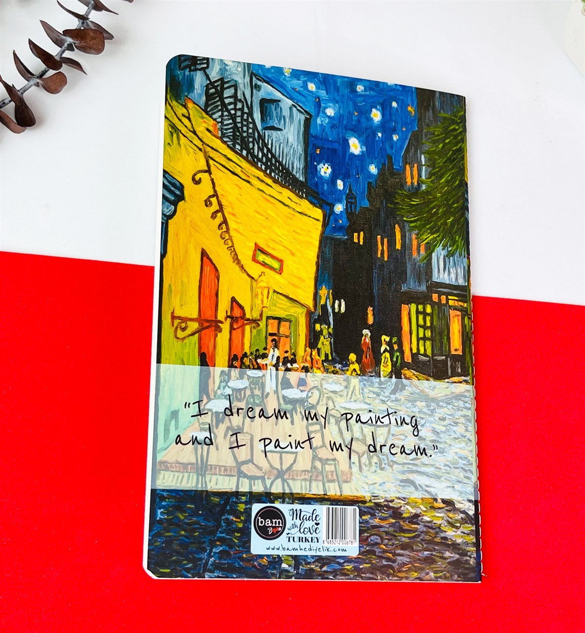 Van Gogh Serisi 4'lü Dikişli Defter SetigiftmodaGmd100205