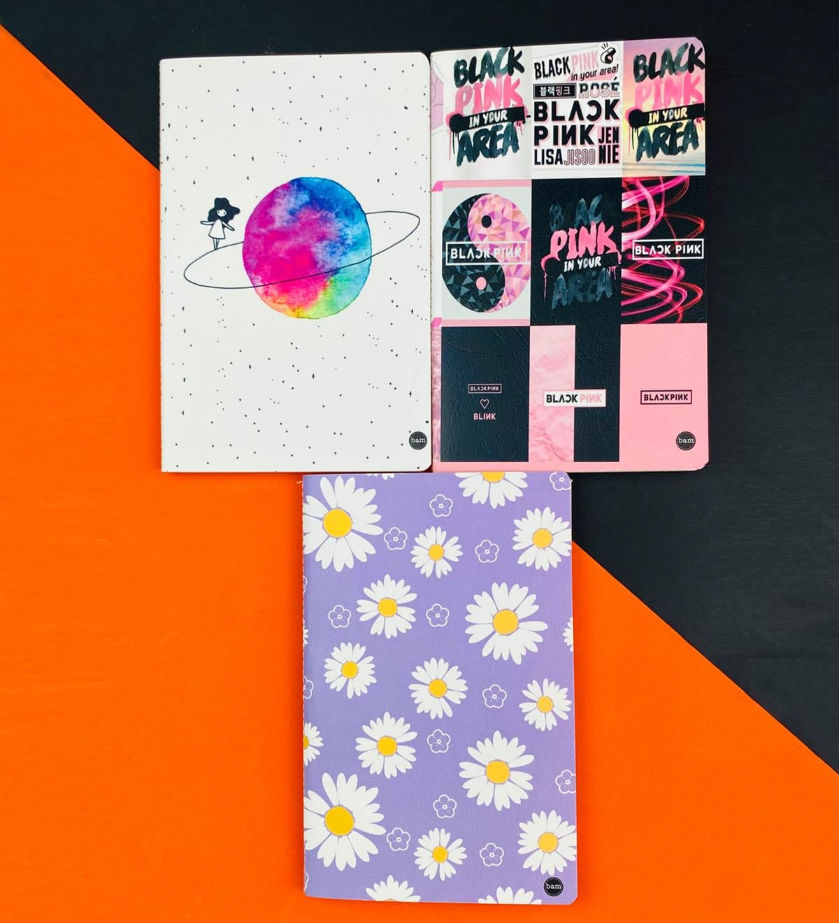 3'lü Dikişli Defter Seti Seri :3giftmodaGmd100564