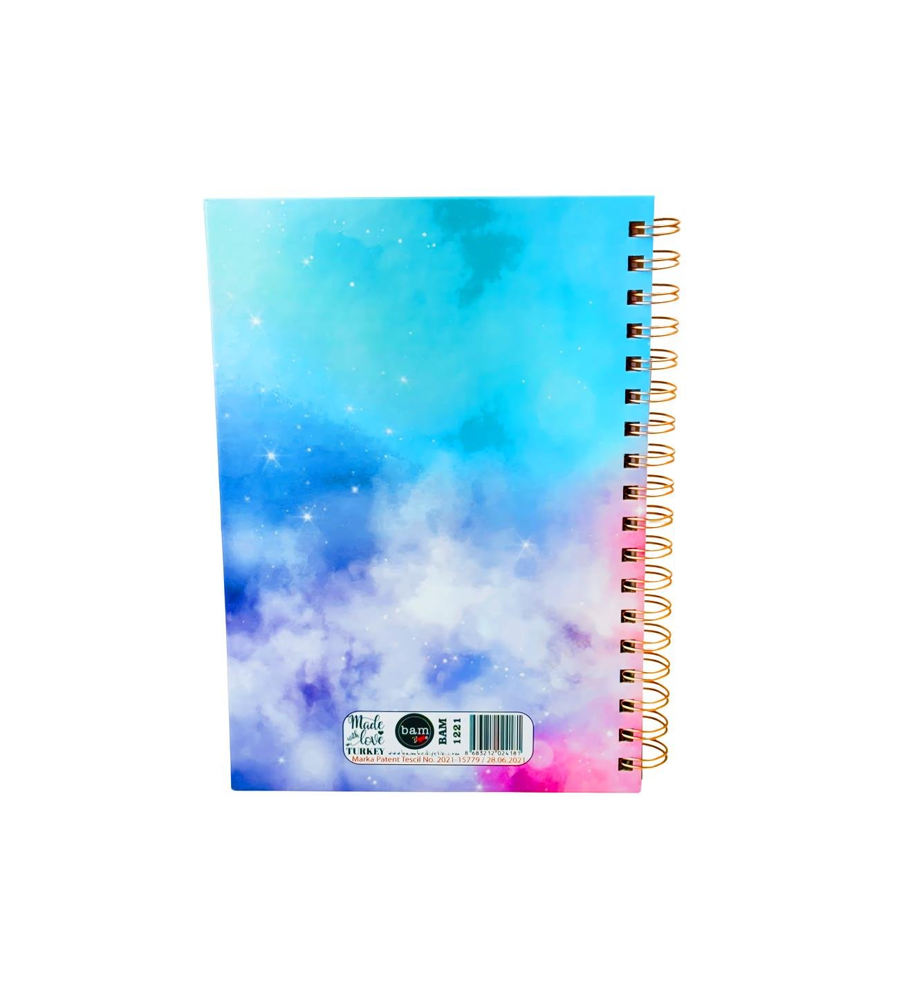 Bu Işıltılı Hayatı Ben Seçtim Tasarımlı Konuşan AjandagiftmodaBAM-1221	