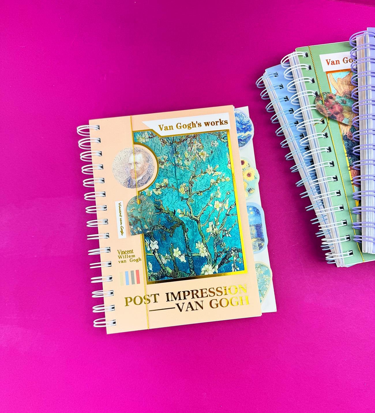 Van Gogh Hologram Kapaklı DeftergiftmodaBM-1550
