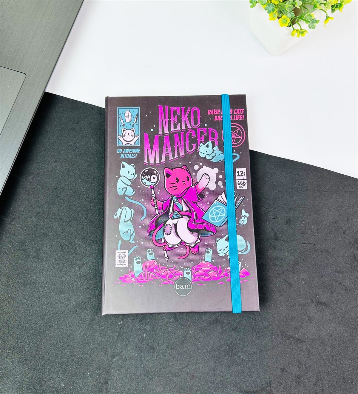 Niko Mancer Tasarımlı Lastikli DeftergiftmodaGMD0001-12	